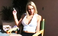 Gorgeous Lana Smokes After Her Workout Smoking Fetish Videos